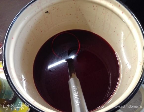 И начинаем разливать.