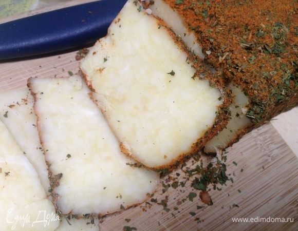 А утром. Просто нарежем, попробуем. И помолчим:)