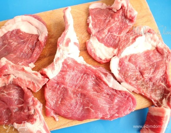 Хорошо отбить. Снять пленку.