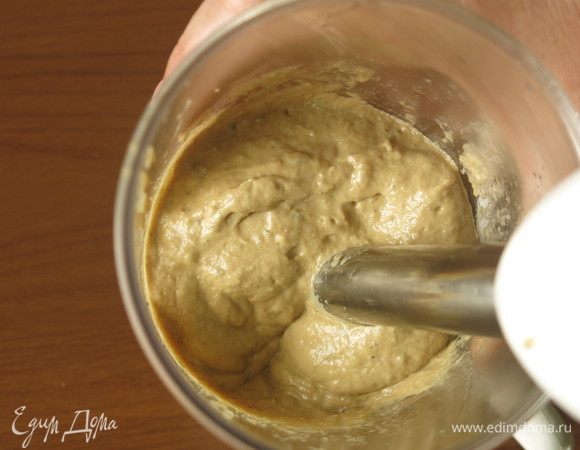 Взбиваем блендером.