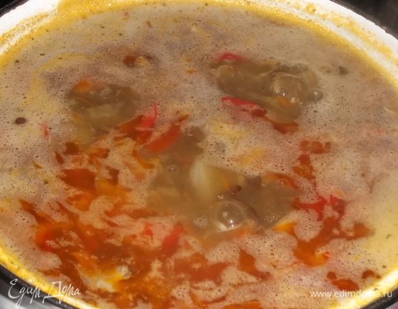 Довести суп до кипения. Посолить. Кипятить 7–10 минут. Приятного аппетита!!!