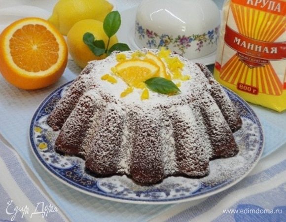 И, продолжая цитрусовую тему, дополняем декор кусочками апельсина.