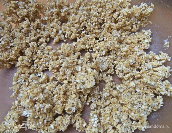 Перетереть ложкой.