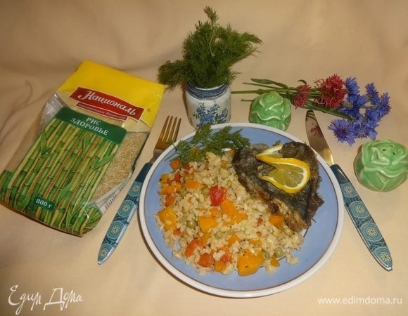 Наш вкусный и полезный ужин готов. Прошу к столу. Приятного аппетита!