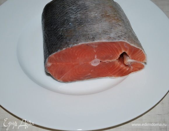 Подготовим рыбу, у меня кижуч.