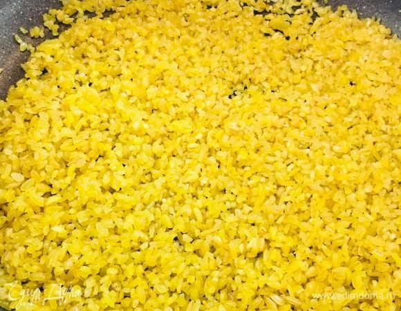 Булгур от ТМ «Националь» готовим как указано на упаковке.