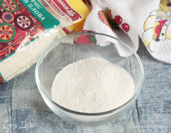 Для крема «Сливки» можно использовать круглозерный или длиннозерный рис ТМ «Националь», который необходимо предварительно смолоть в муку (80 г).