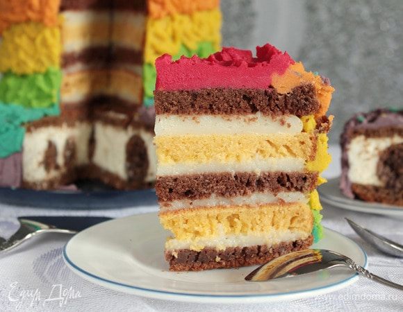 Разрез верхнего яруса. Приятного аппетита, пусть вам будет вкусно и не вредно для фигуры! Будьте здоровы!