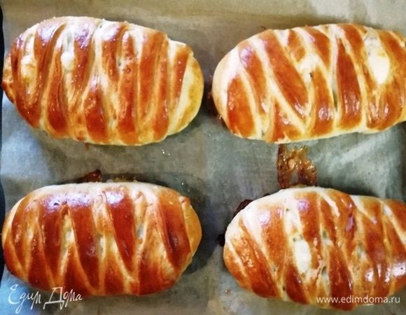 Выпекаем при температуре 200°C 20 минут.