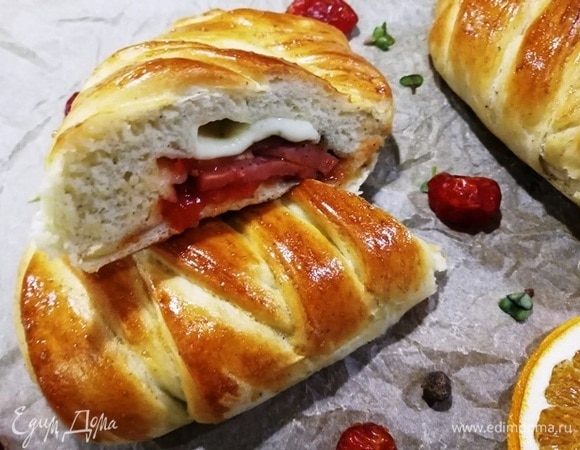 Вот такие пиццы «Кальцоне» у нас получились.