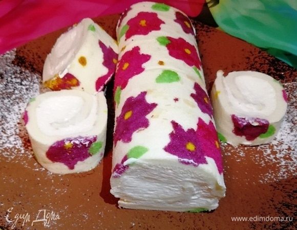 Подаем наш рулет «Летнее настроение».