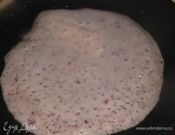 Жарить как обычные блины с двух сторон.