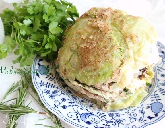 Вынуть, снять нить. Можно подавать, сопроводив соусом или просто сбрызнуть растопленным сливочным маслом перед подачей.