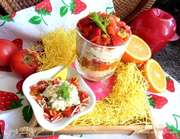 Подаем в теплом виде или охлаждаем до подачи.