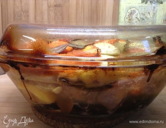 Через 2–2,5 часа достаем из печи.