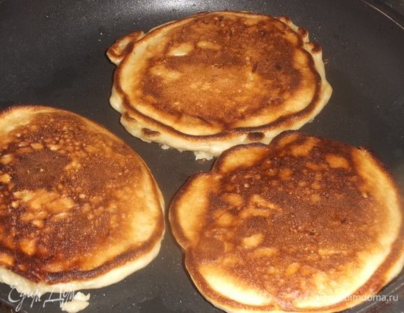 Жарить с двух сторон на умеренном огне.