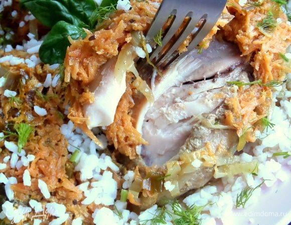 Вот так протушилась наша курочка.