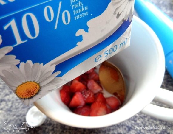 У меня сливки кофейные, держу для кофе.