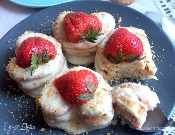 Печень осталось хрустящим, но пропитка кремом чувствуется хорошо.