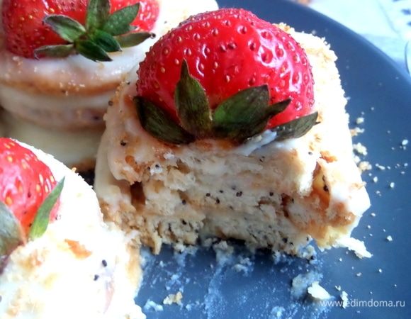 Для большего контраста слоев можно посыпать их какао.