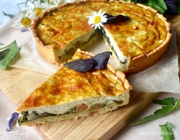 И еще кусочек! Если любите открывать для себя что-то новое в кулинарии, открывать для себя новую радугу вкусов, то этот пирожок точно для вас! Пикантный, пряный, летний и просто очень вкусный! Заходите и угощайтесь скорее!