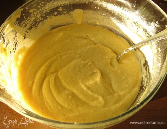 Замешиваем гладкое тесто.