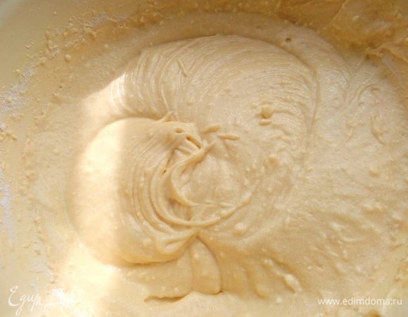 Снова взбить хорошо.