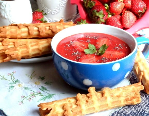 Неровные краешки у вафелек самые вкусные!