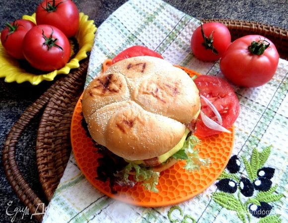 Угощайтесь, любители гамбургеров!