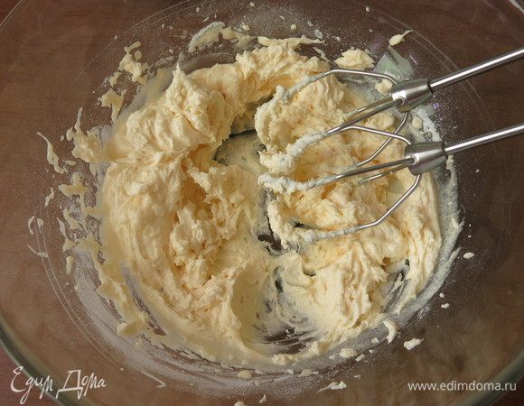 Сливки с пудрой.