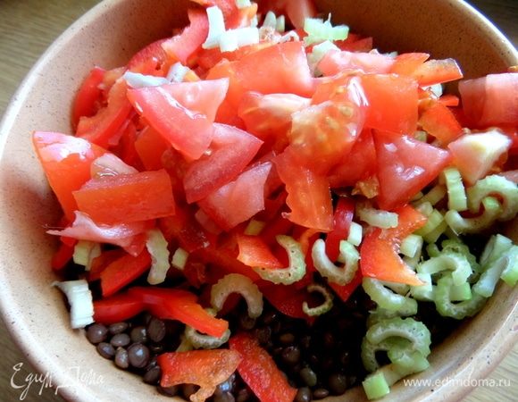 Отправляем нарезку в чечевицу.