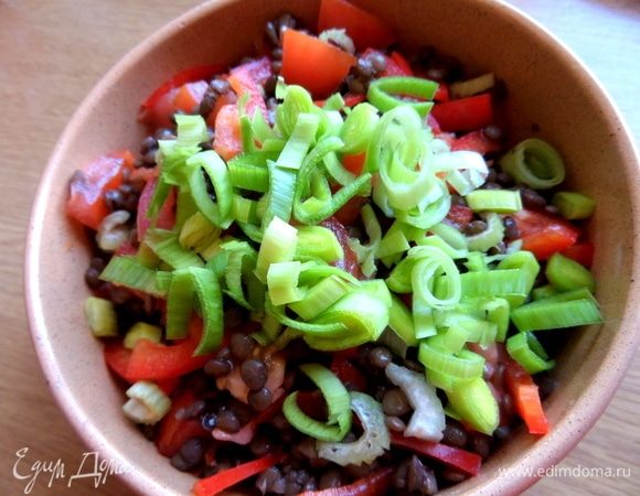 Порей добавляем в общий состав.