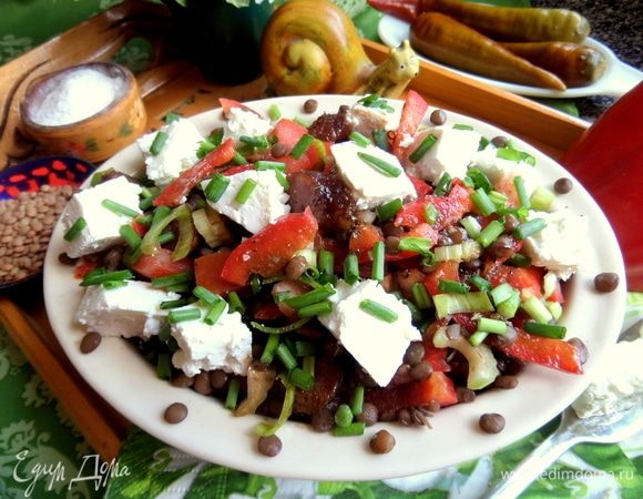 Предлагаем салат на ужин.