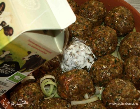 Поливаем сливками 10% ТМ «Углече Поле».