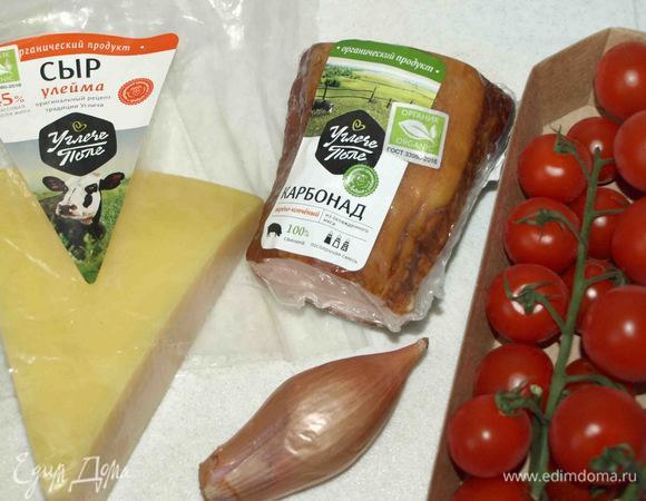 Подготовить продукты для начинки.