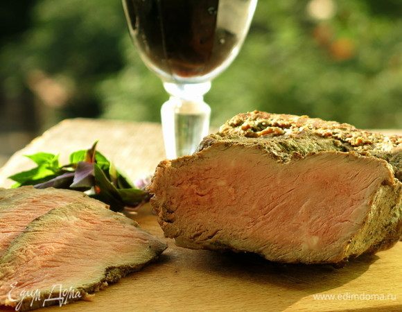 Подаем с зеленью и вином. Приятного!