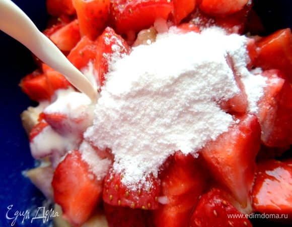 Влить сливки (у меня 10%). В оригинале их было 150 мл.