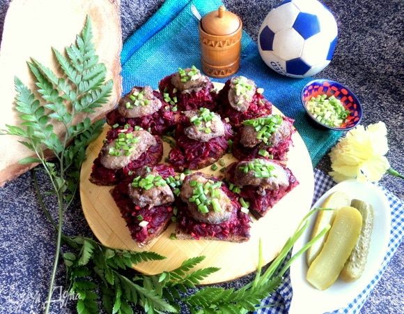 Для меня это очень вкусное сочетание, надеюсь, и вам понравится.