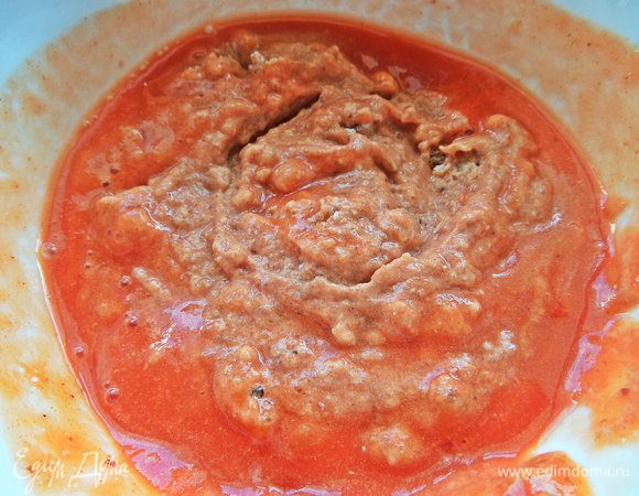 Вбить яйцо. Тщательно перемешать.