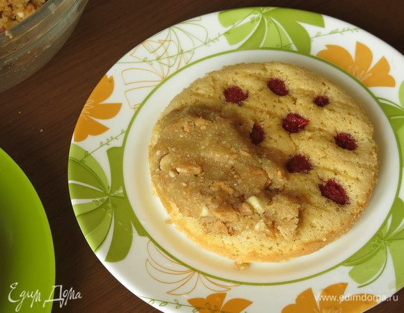 Аналогично на малый бисквит. Оборачиваем в пленку и ставим в морозильник.