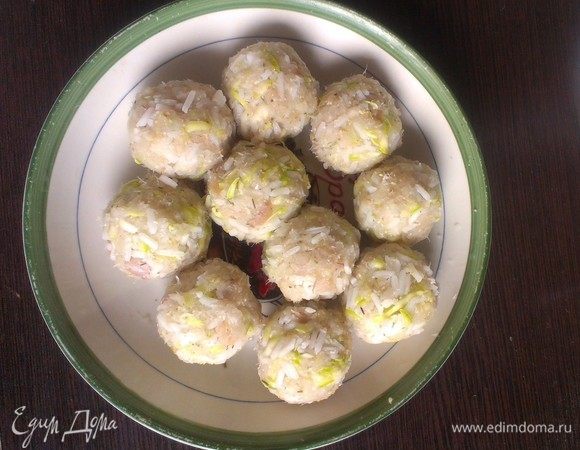 Сформировать шарики.