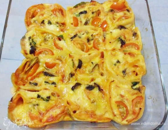 Запекать в предварительно разогретой духовке около 20 минут.