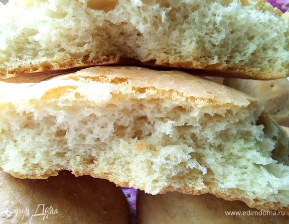 А вот и разлом хлебушка.