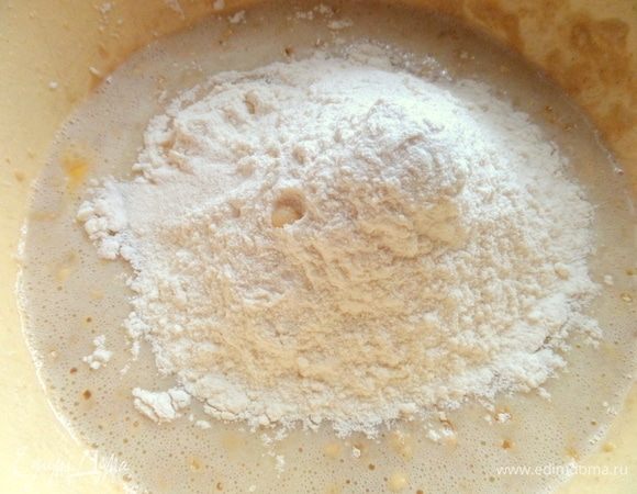 И обычную с разрыхлителем.