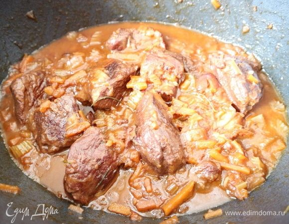 Баранина готова.