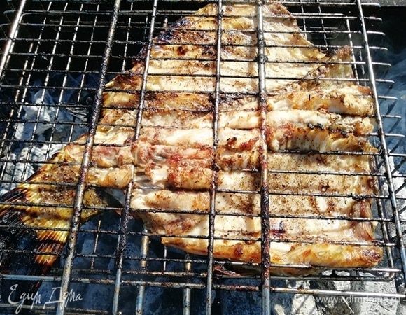 Жарим с одной стороны.