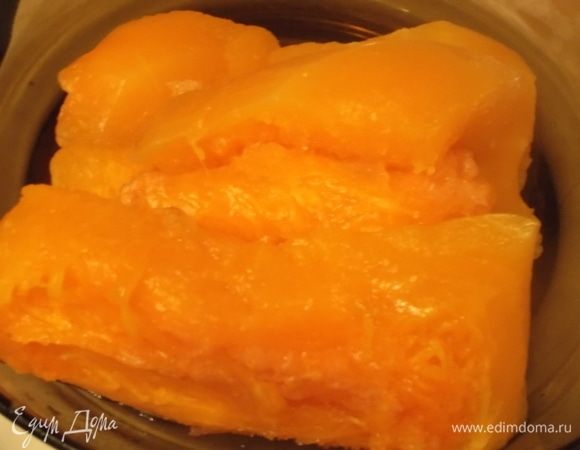 Подготовить тыкву. У меня замороженная.