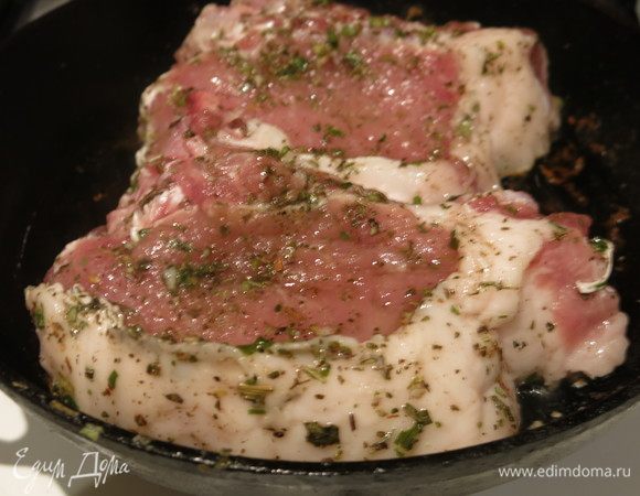 Обжариваем на гриле.