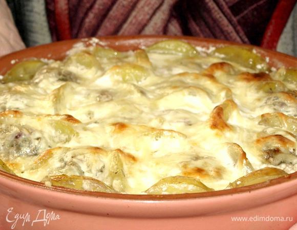 Достать готовое блюдо. Дать отдохнуть ему 5 минут и можно подавать.