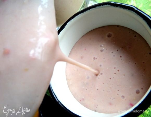 Разлить по порция. Получается вот такая кружечка.